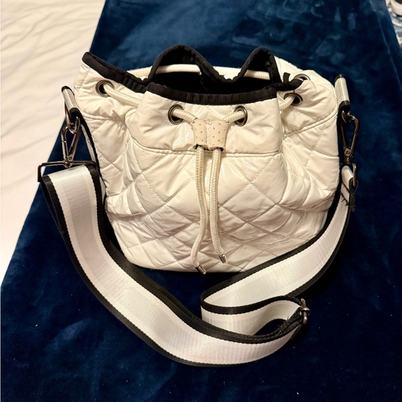 Haute Shore White Quilted Women's Bag - Picture 1 of 6
